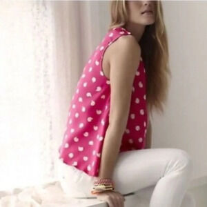 Anthropologie 100% Silk Snail Print Blouse